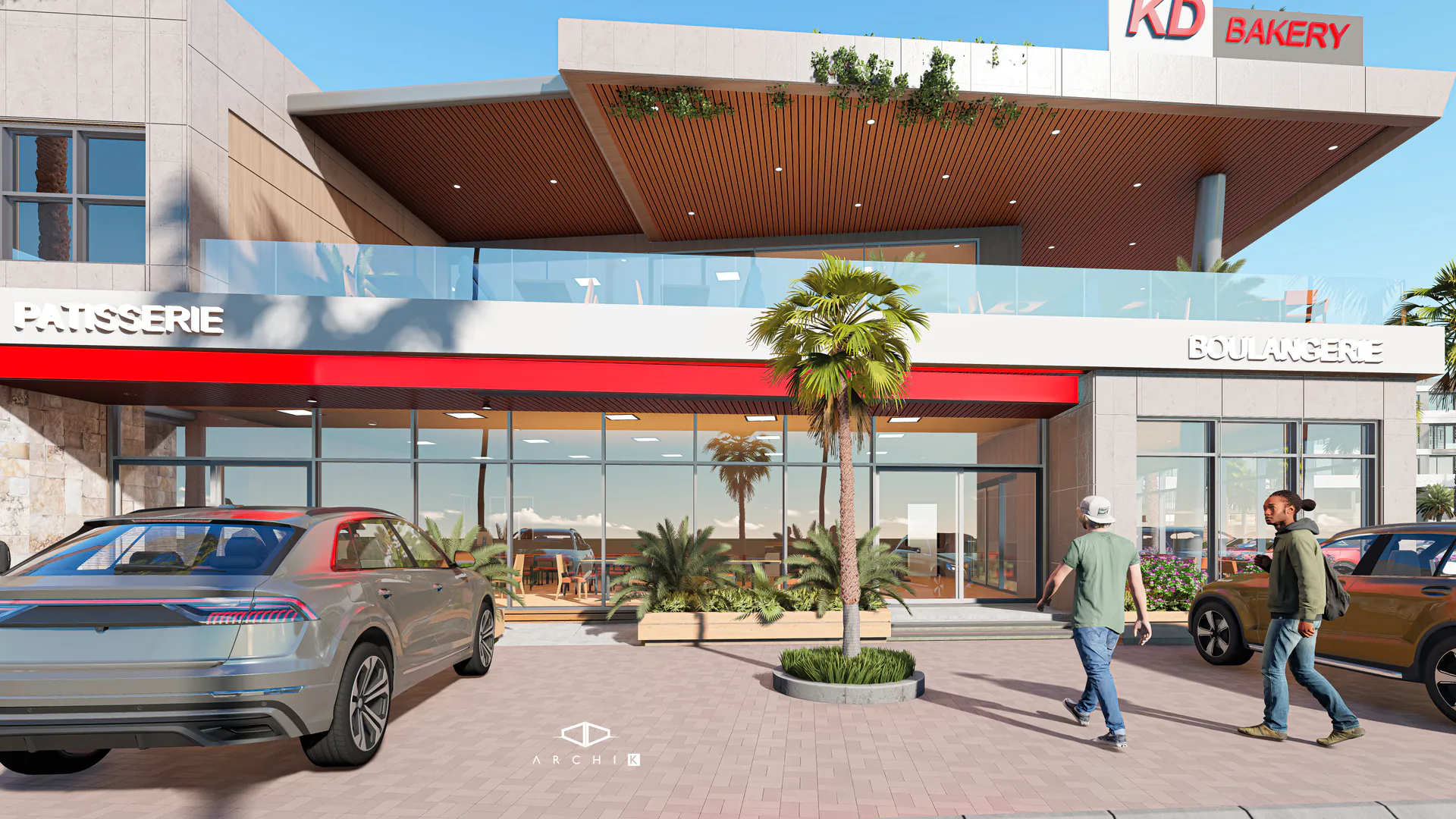 Restaurant KD Bakery — vue 2