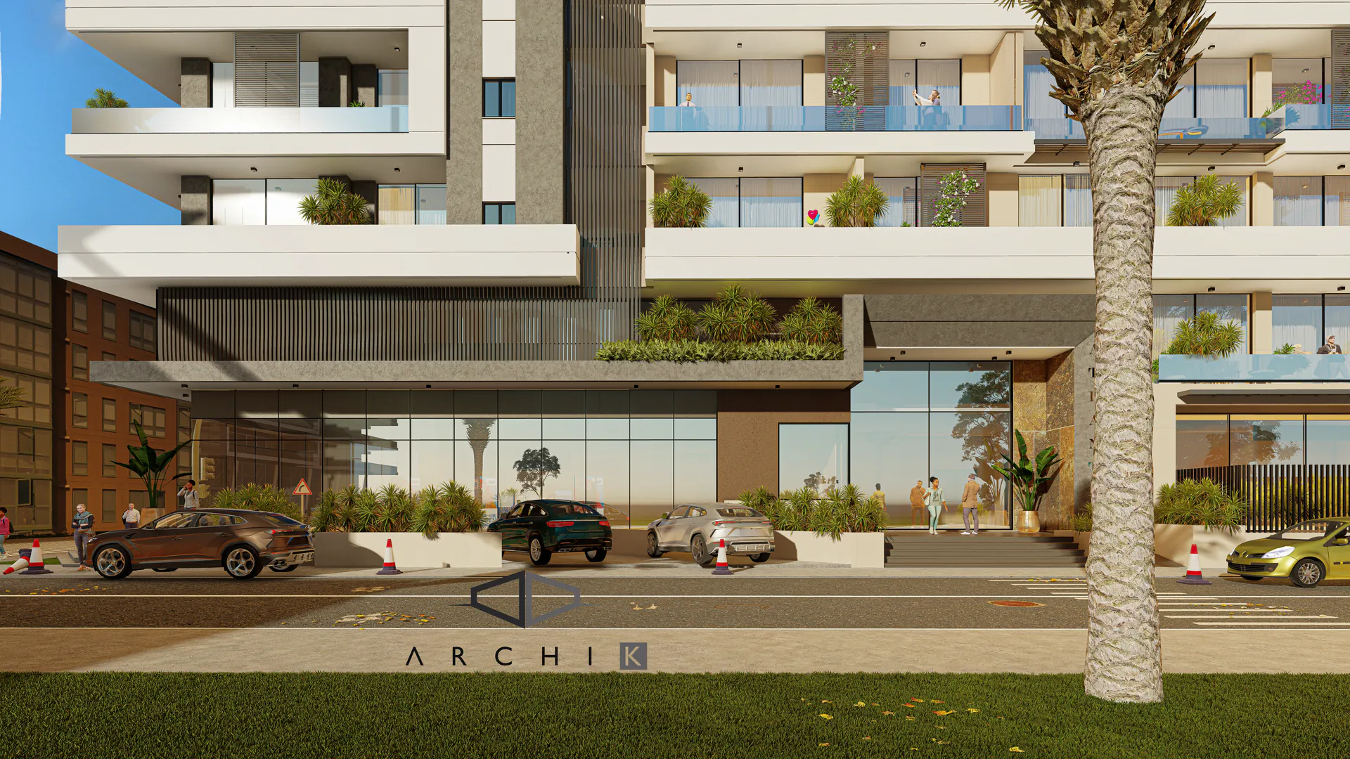 Immeuble Atlantix — vue 3