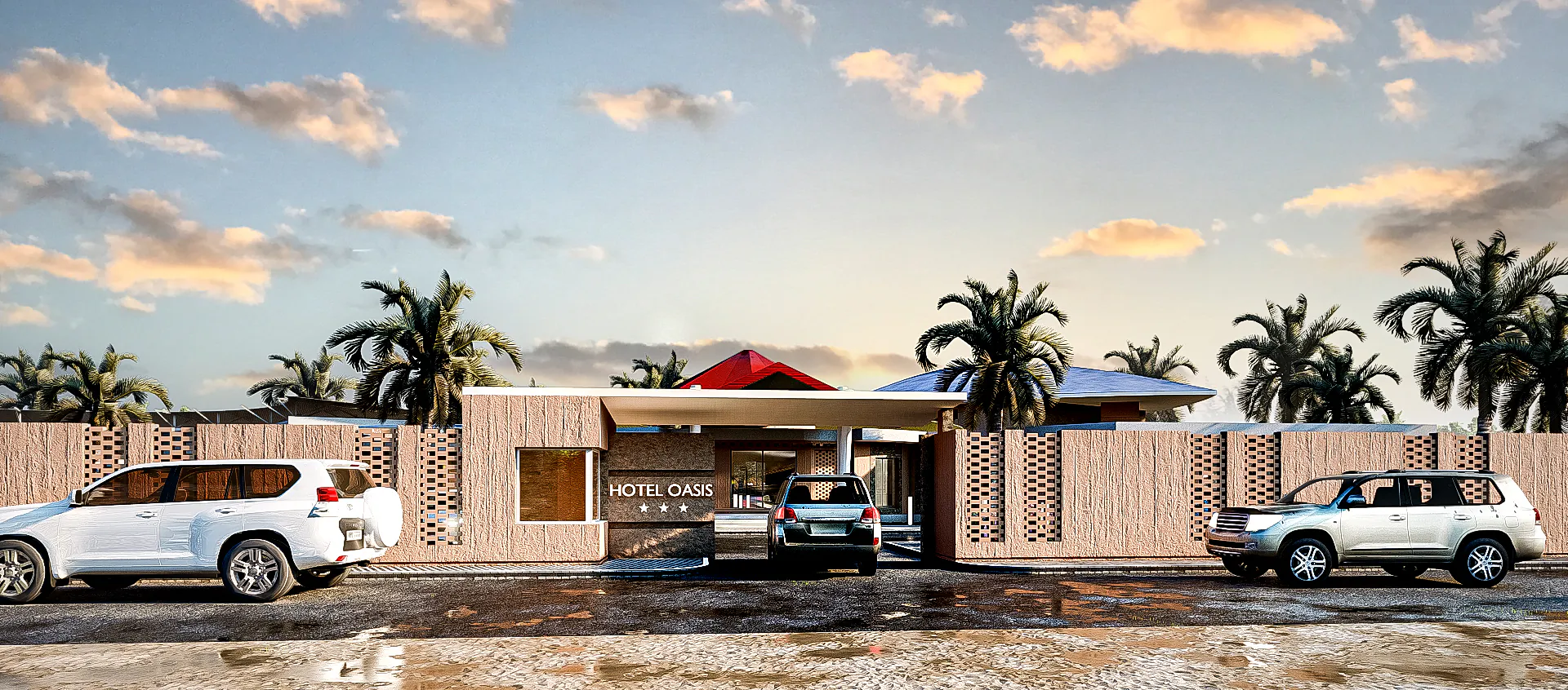 Hôtel Oasis — vue 2
