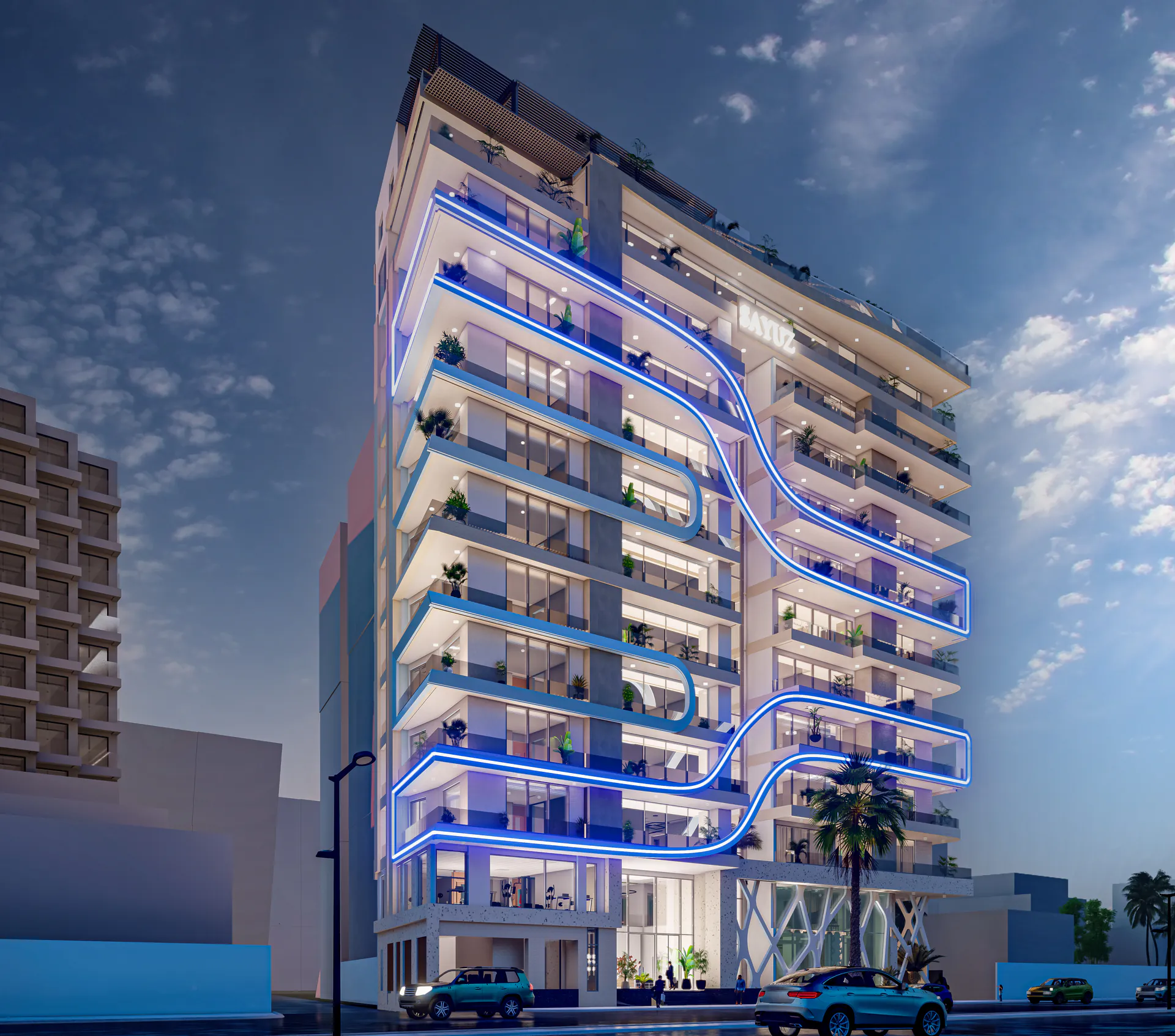 Immeuble Sayuz — vue 3