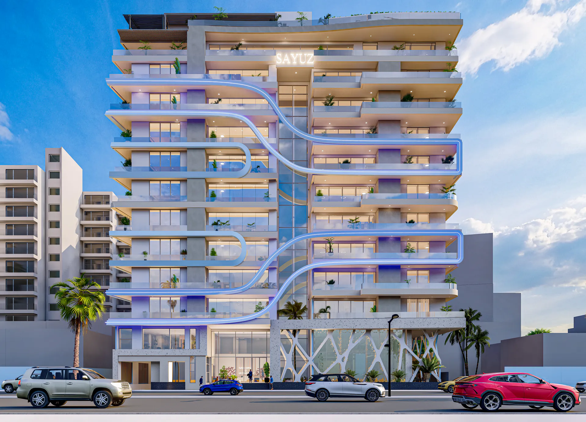 Immeuble Sayuz — vue 6